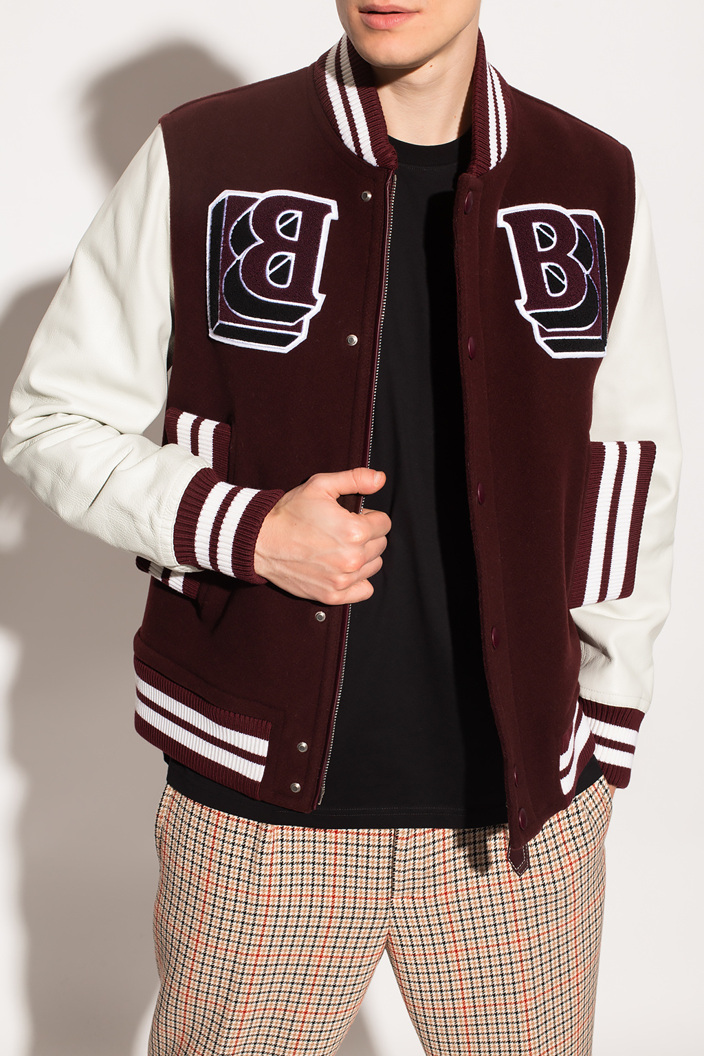 Burberry cheap varsity jacket